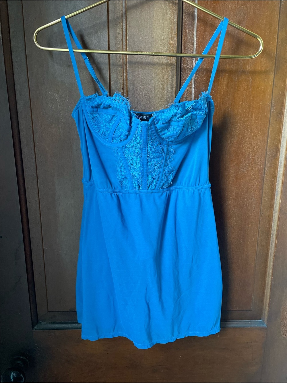Urban Outfitters women's small sleeveless blue dress